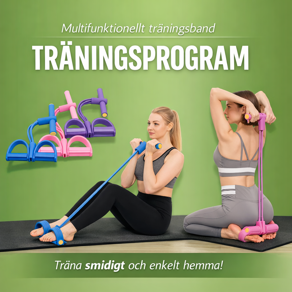 30 dagars träningsprogram - Smidig helkroppsträning hemma