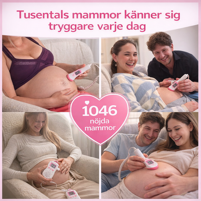 ScandiPulse™ – Hör ditt barns hjärtslag hemma och känn tryggheten varje dag