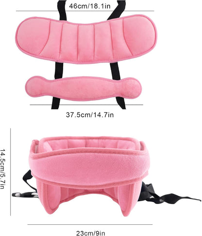 SCANDIFY SleepSupport™ – Justerbart huvudstöd för tryggare och lugnare bilresor