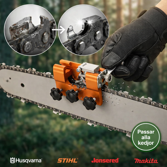 ScandiSharp™ - Få tillbaka kraften i din motorsåg