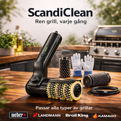 ScandiClean - Rengör din grill på sekunder utan ansträngning