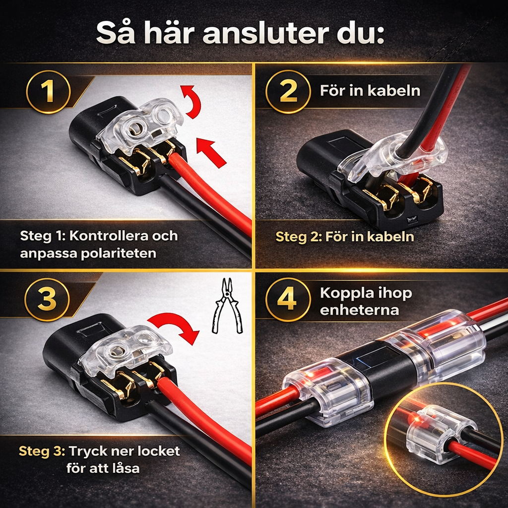 SCANDILINK™  Push-In Kabelkontakter