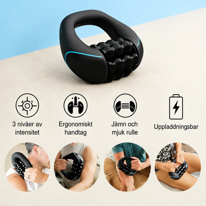 ScandiRelief™ – Elektrisk Massageroller | Djupvävnadsmassage & Anti-Celluliter