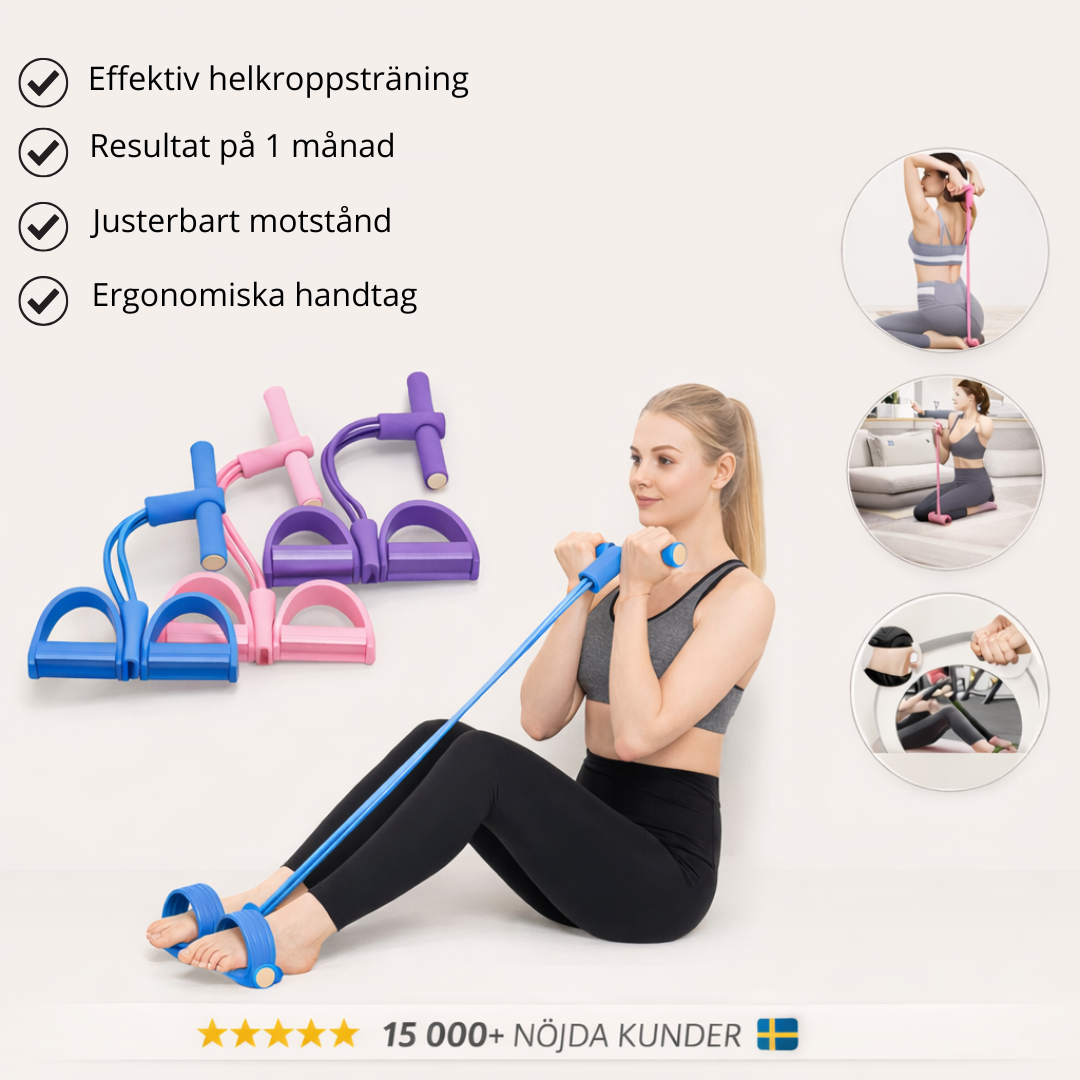 ScandiFlex Pro – Allt-i-1 Motståndsband för Hemmaträning