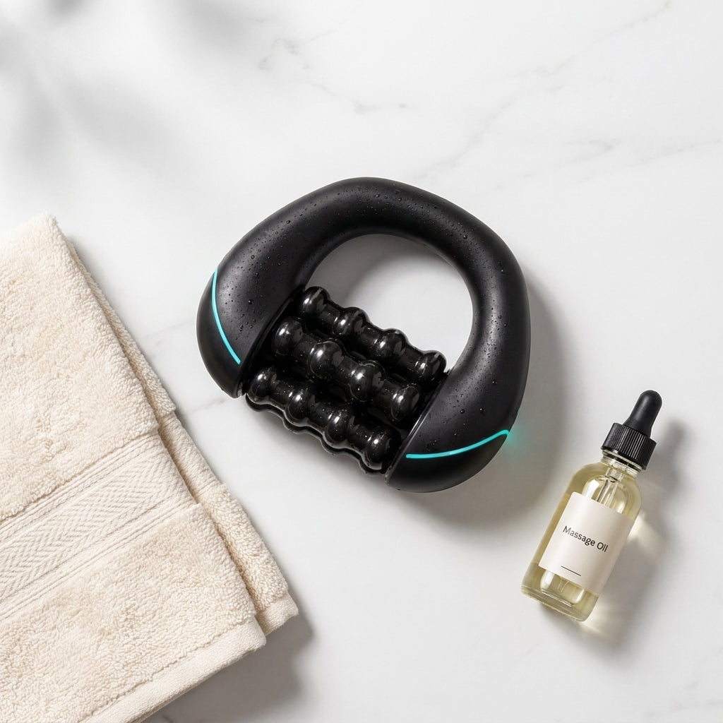 ScandiRelief™ – Elektrisk Massageroller | Djupvävnadsmassage & Anti-Celluliter