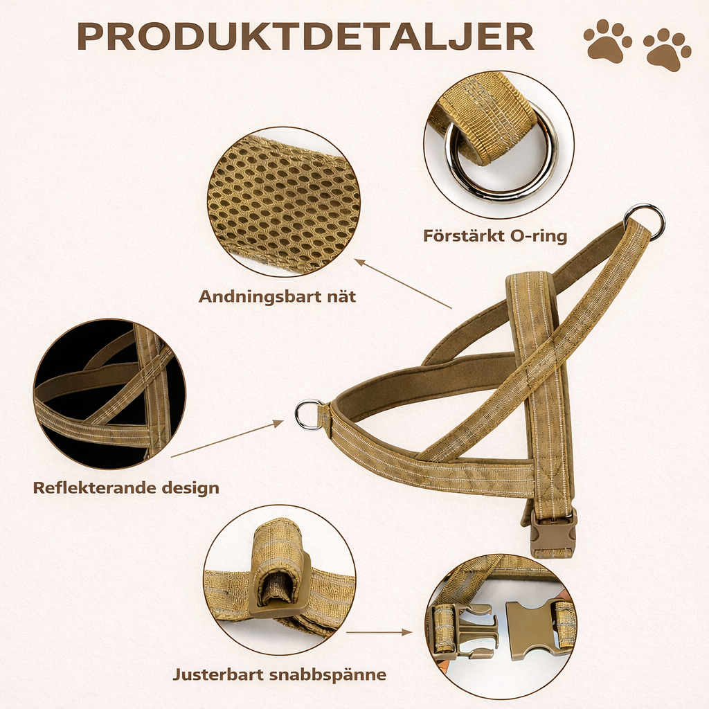 ScandiLead™ -Slipp drag i kopplet och få lugnare promenader utan belastning på halsen