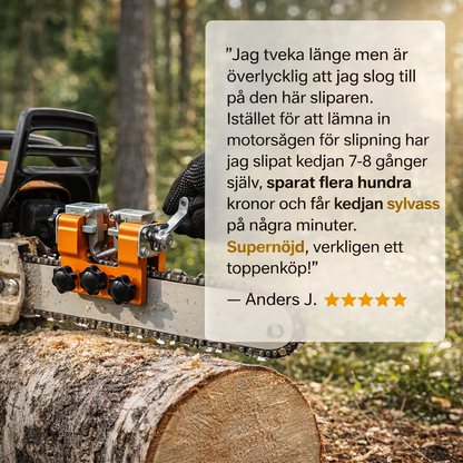 ScandiSharp™ - Få tillbaka kraften i din motorsåg