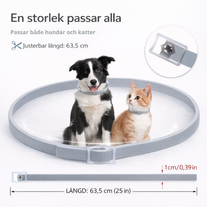 ScandiProtect™ - Slipp fästingar utan kemikalier och skydda din hund & katt hela säsongen