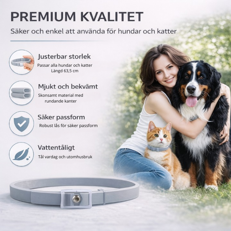 ScandiProtect™ - Slipp fästingar utan kemikalier och skydda din hund & katt hela säsongen
